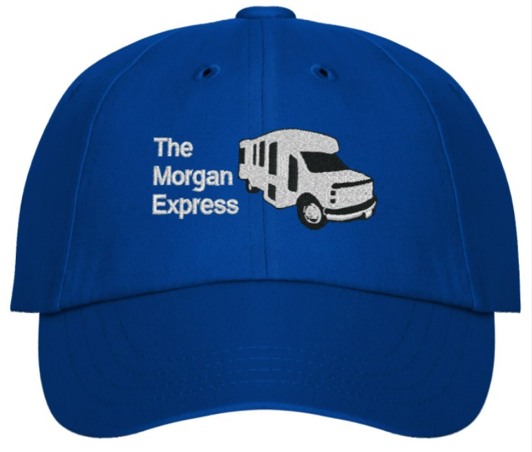 the Morgan Express hat
