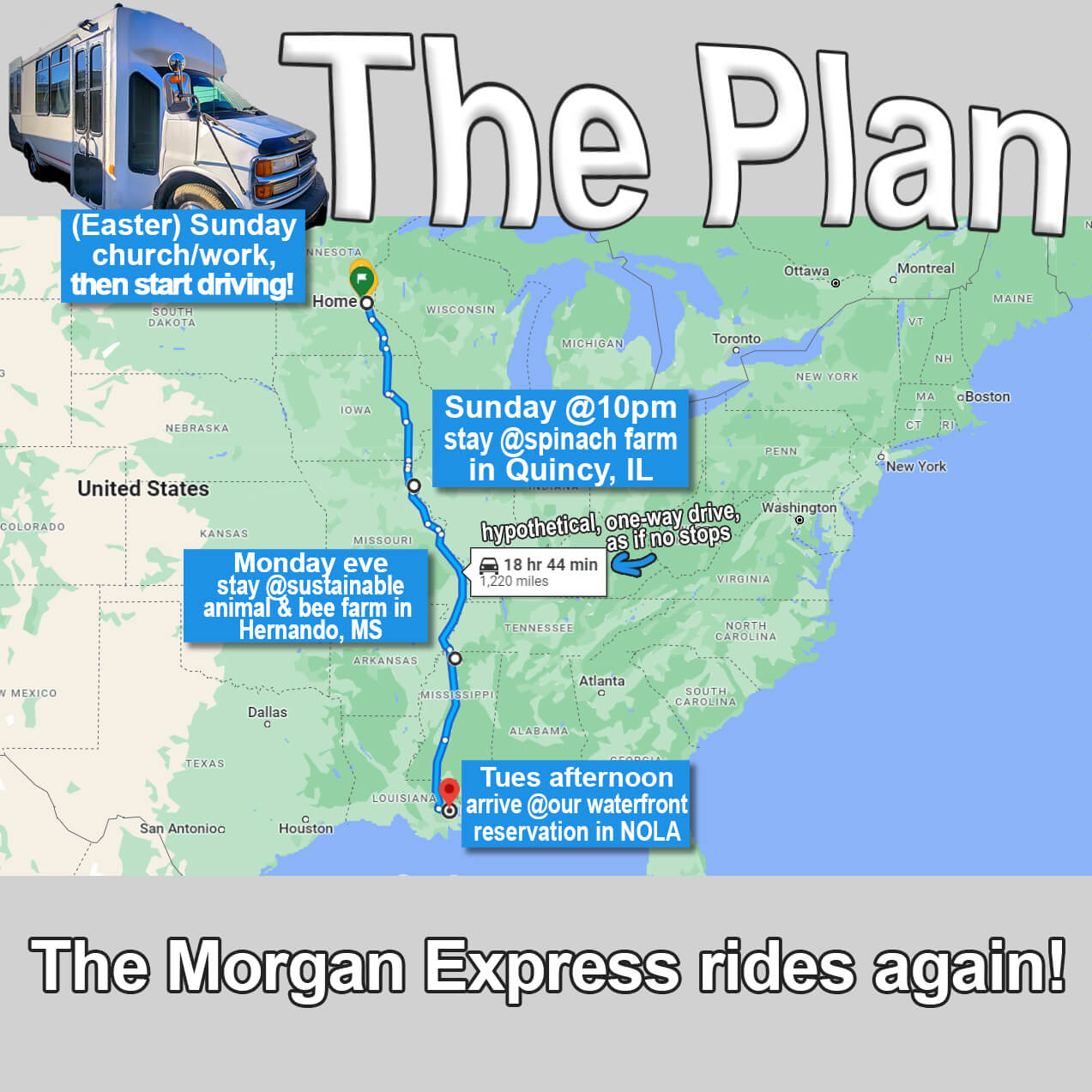 The Morgan Express rides again